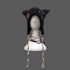 Evil_Tooth_Textured_Plush_Punk_3d_Cat_Ear_Nubby_Sculpted_Women&