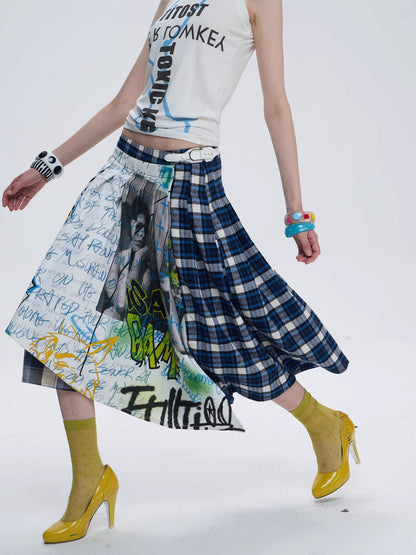 FULLTIDE_Asymmetric_Button_Pleated_A_Line_Street_Mid_Waist_Cotton_Women_Midi_Skirt_MISSTT