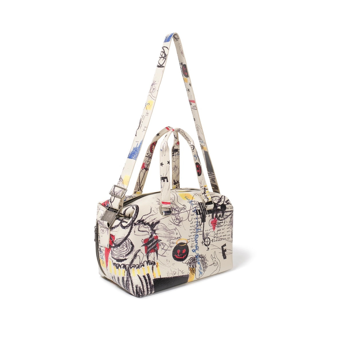 FULLTIDE_Belt_Print_Tote_Casual_Minimalist_Large_Unisex_Pvc_Synthetic_Graffiti_Beige_Bag_MISSTT