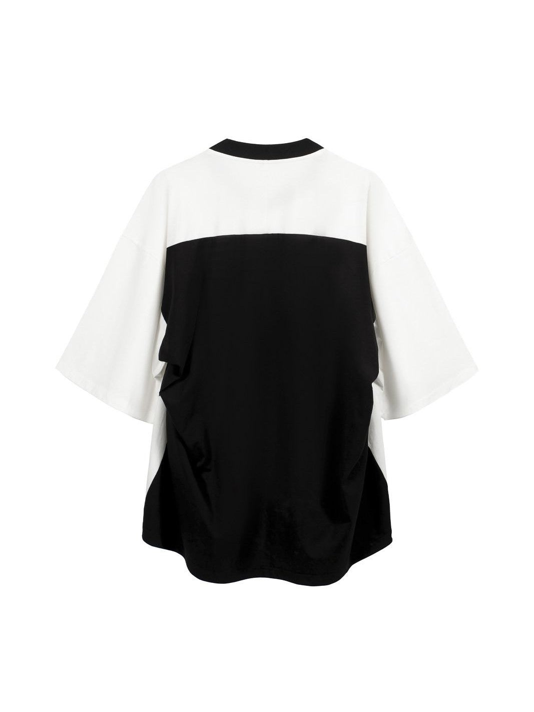 FULLTIDE Black White Luminous Structured Oversized Women&