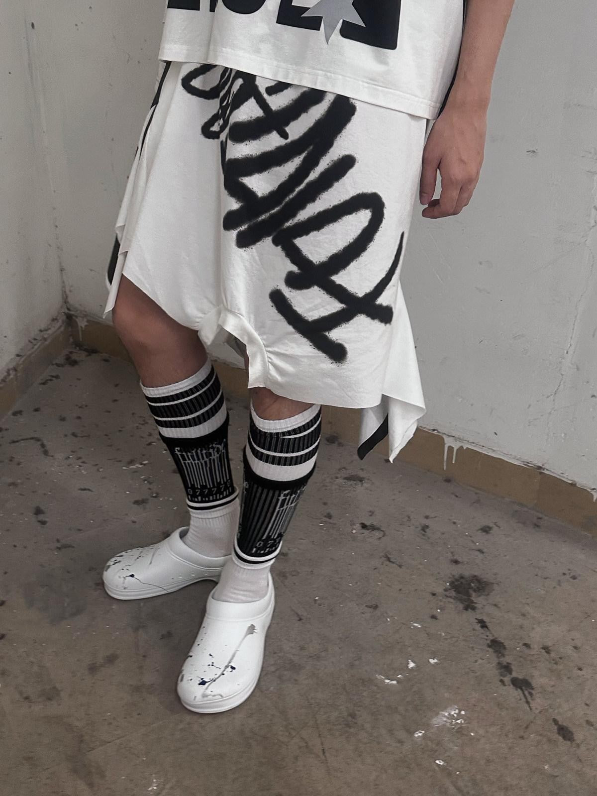 FULLTIDE Black White Luminous Structured Oversized Women&