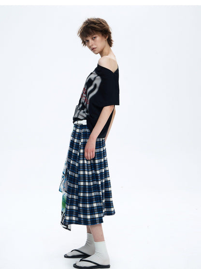 FULLTIDE Bored Embroidered Irregular Print Women&