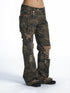 FULLTIDE_Camouflage_Distressed_Patchwork_Multi_Pocket_Low_Waist_Women&