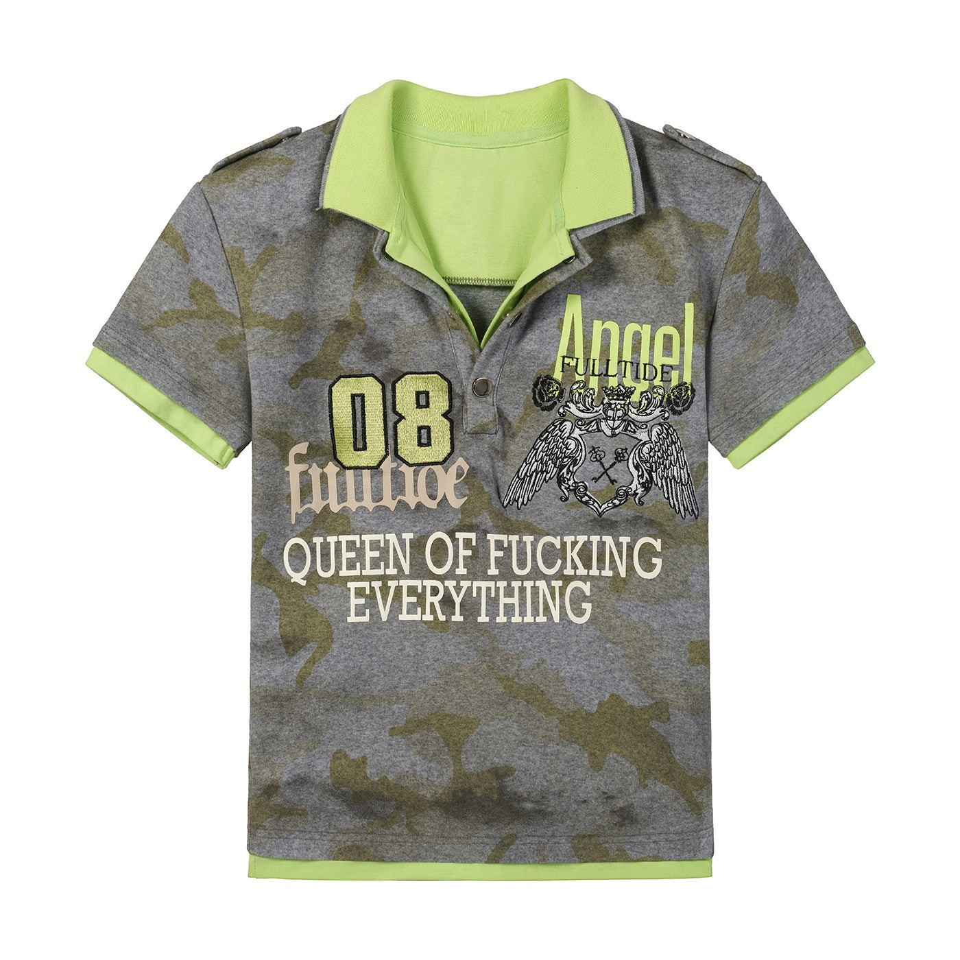 FULLTIDE_Candy_Color_Patchwork_Cross_Print_Henley_Women&