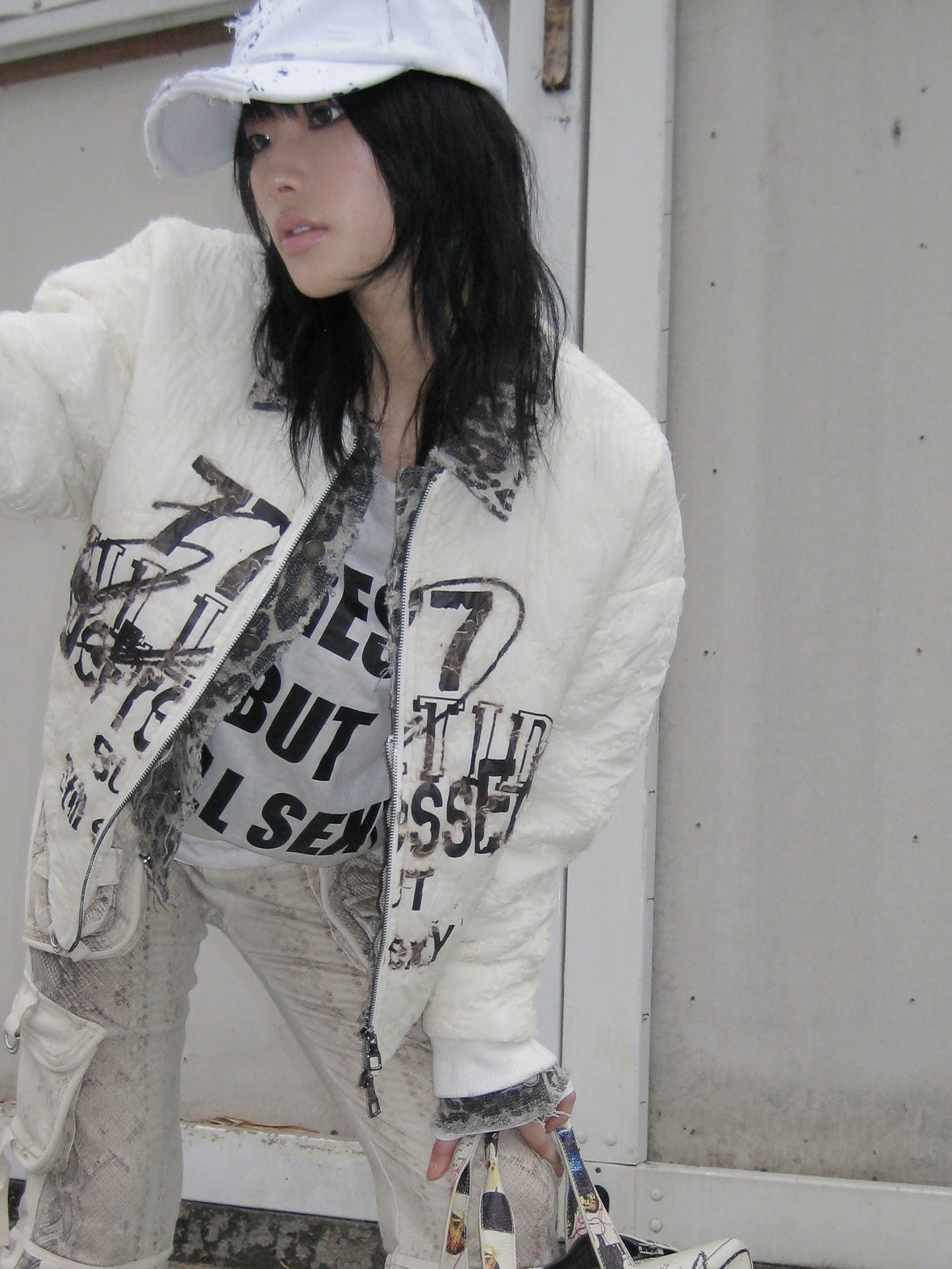 FULLTIDE Cozy Street Loose Short Zip Long Sleeve Women Army Green Puffer Jacket,Jacket