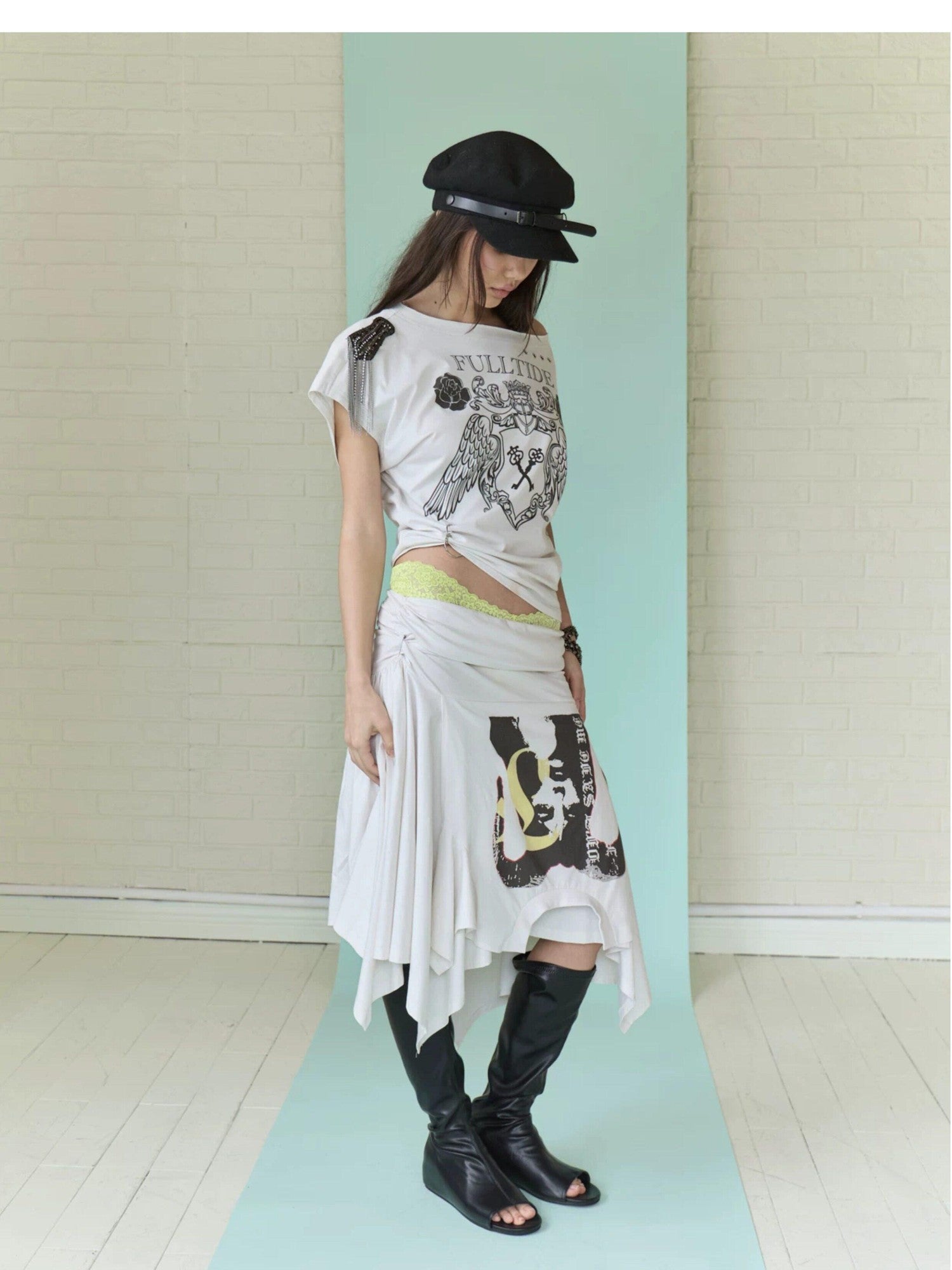 FULLTIDE Deconstructed Convertible Ruching Women&