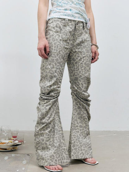 FULLTIDE Deconstructed Leopard Asymmetrical Women&