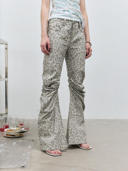 FULLTIDE Deconstructed Leopard Asymmetrical Women&