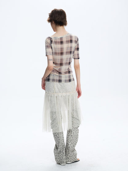 FULLTIDE Deconstructed Leopard Asymmetrical Women&