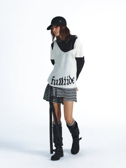 FULLTIDE_Faux_Layer_Letter_Print_Mohair_Blend_Oversized_Women&