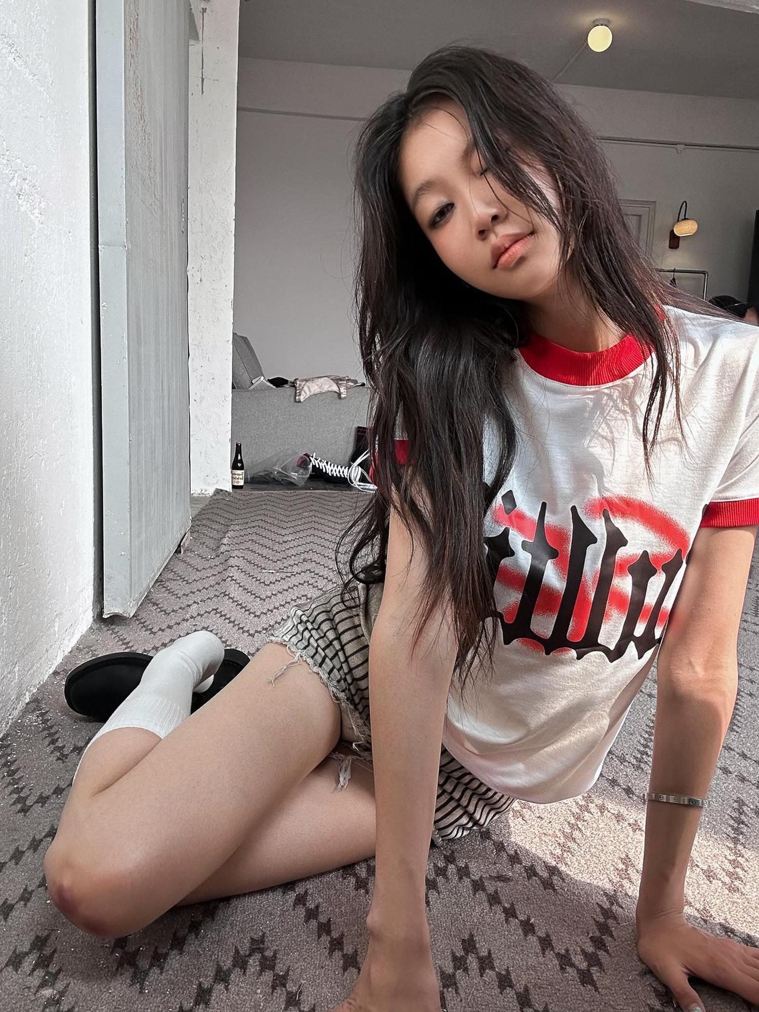 FULLTIDE Hot Girl Cropped Round Neck Short Sleeve 100 Percent Cotton Women T-Shirt