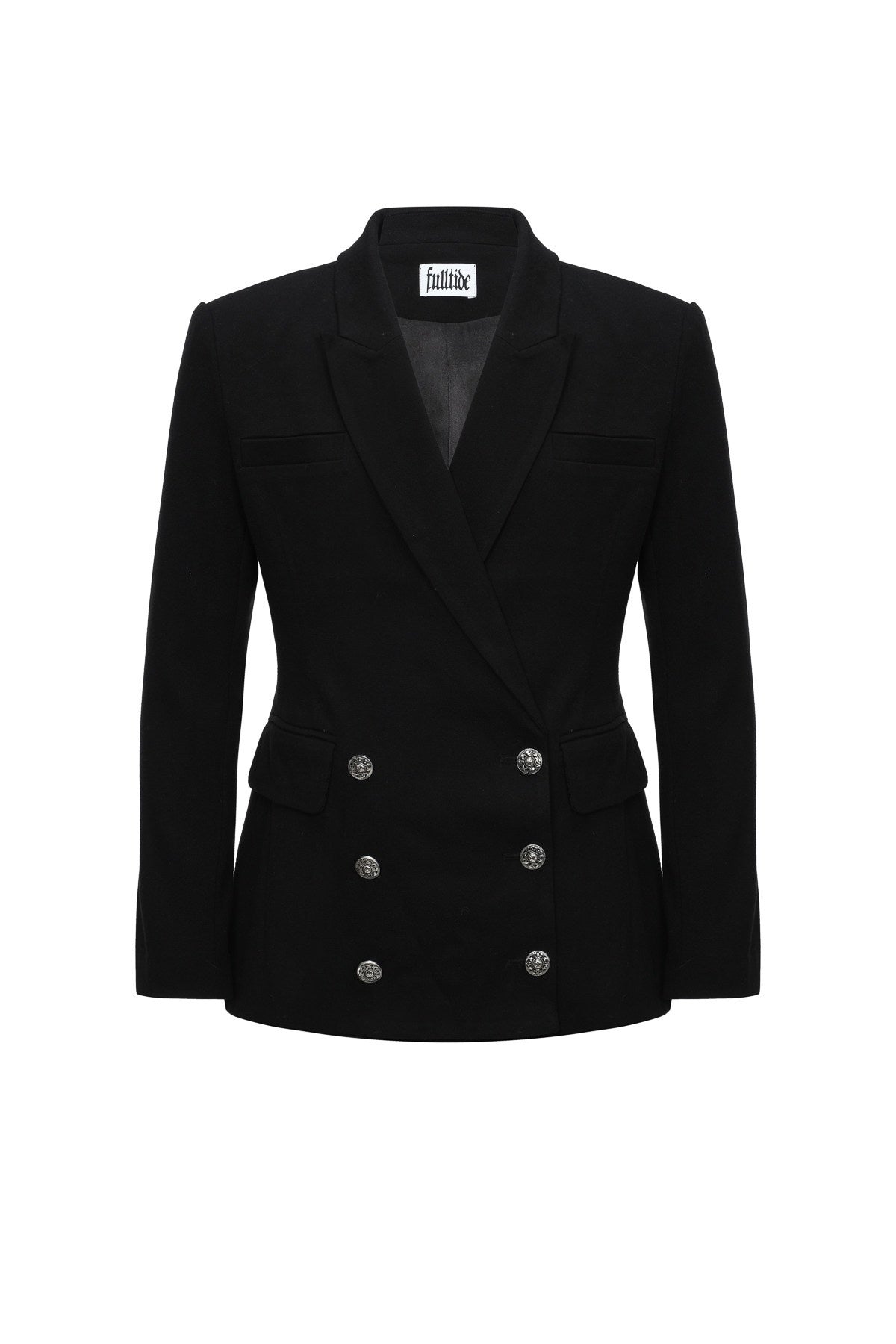 FULLTIDE_Hourglass_Bike_Collar_Double_Breasted_Peak_Lapel_Women&