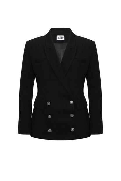 FULLTIDE_Hourglass_Bike_Collar_Double_Breasted_Peak_Lapel_Women&