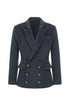FULLTIDE_Hourglass_Bike_Collar_Double_Breasted_Peak_Lapel_Women&