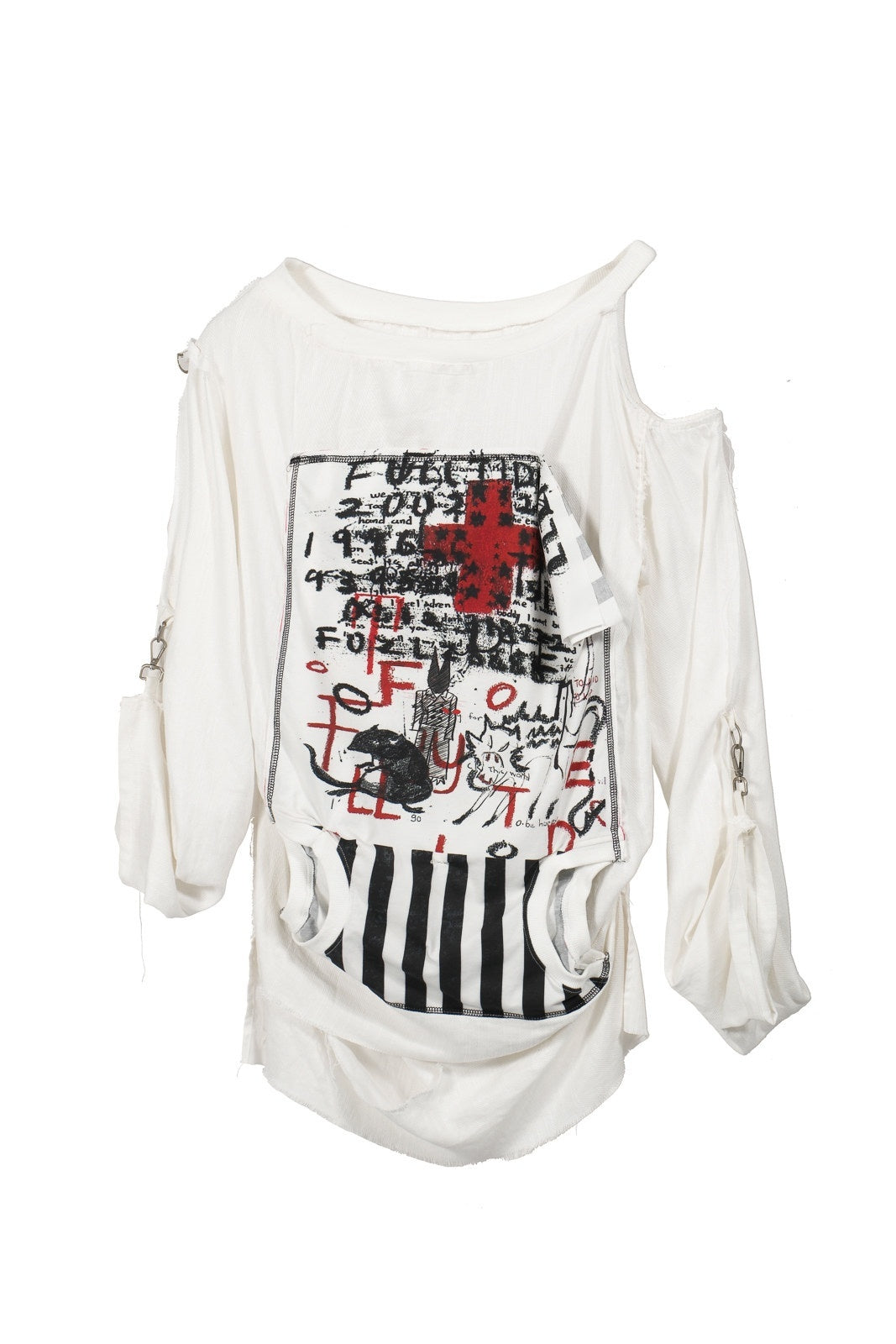 FULLTIDE_Ivory_Deconstructed_Print_One_Shoulder_Women&