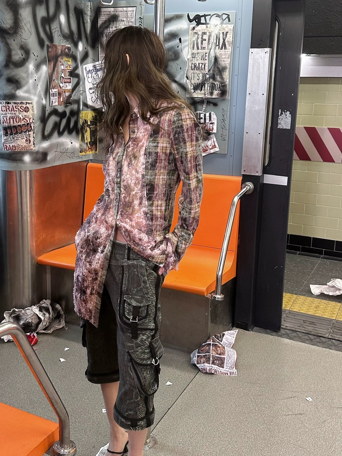 FULLTIDE Original Design Colorblock Square Neck Bell Sleeve Slim Cotton Women Dresses