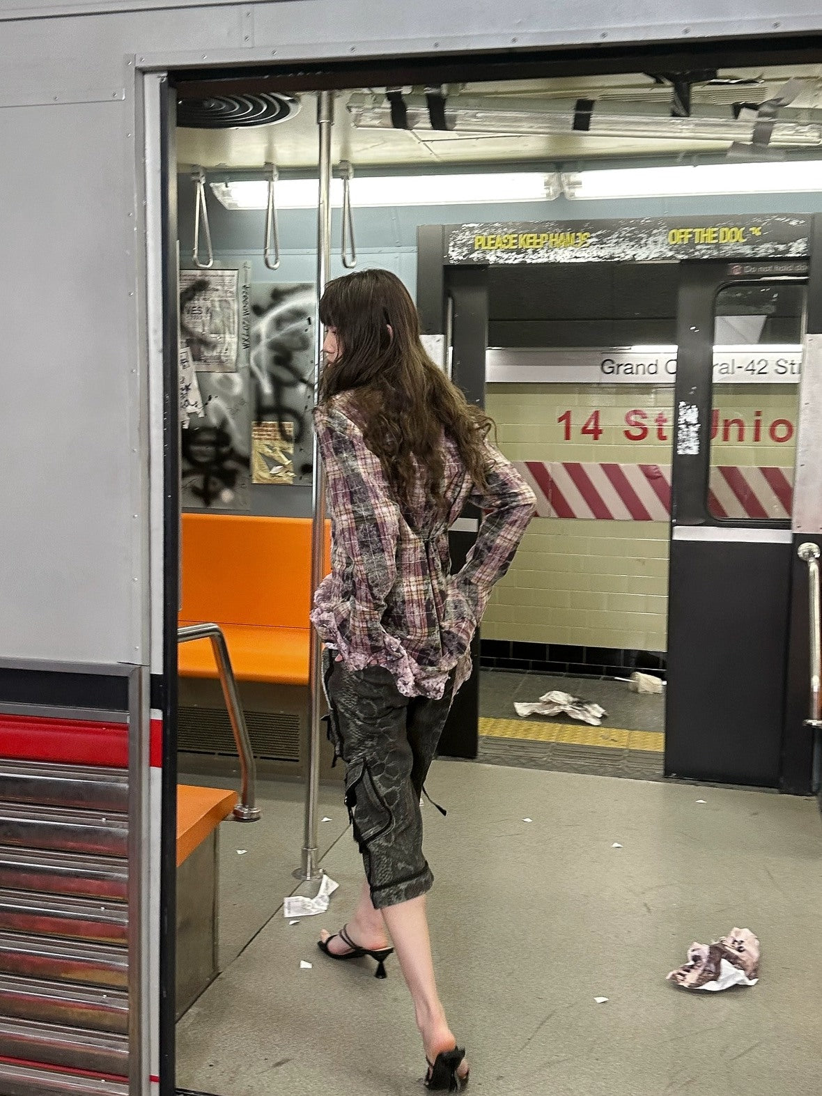 FULLTIDE Original Design Colorblock Square Neck Bell Sleeve Slim Cotton Women Dresses