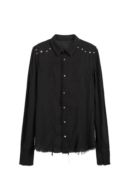 FULLTIDE_Pure_Cotton_Breathable_Casual_Slim_Square_Neck_Bell_Sleeve_Midlength_Women_Shirt_MISSTT