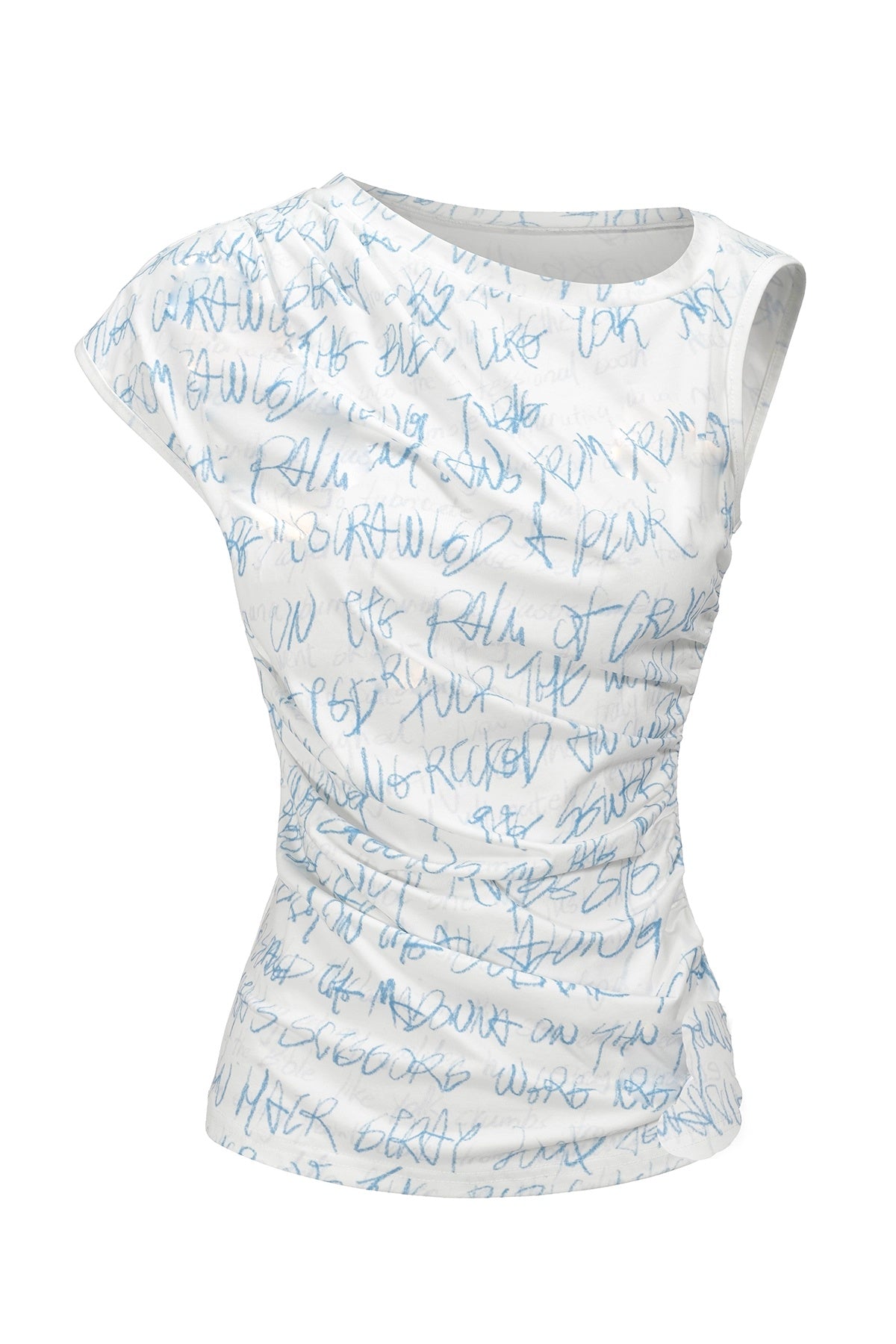 FULLTIDE_Quick_Dry_Creative_Print_Commuter_Slim_Fit_Women_Cotton_Lyocell_T-Shirt_MISSTT