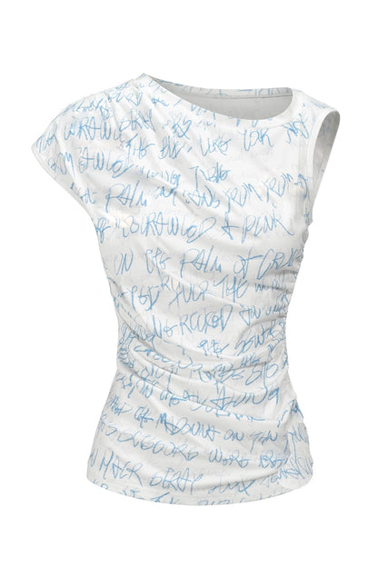 FULLTIDE_Quick_Dry_Creative_Print_Commuter_Slim_Fit_Women_Cotton_Lyocell_T-Shirt_MISSTT