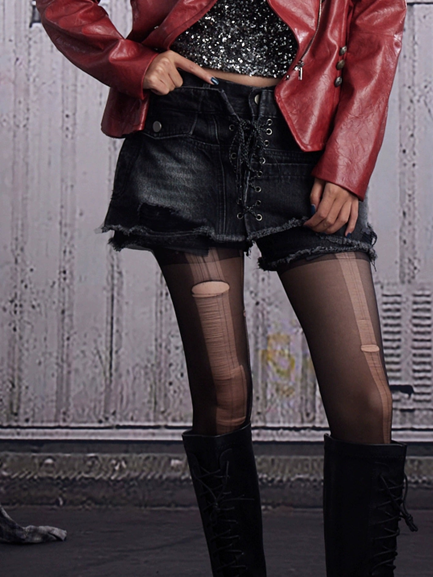 FULLTIDE Soft Cotton Black A Line Short Flattering Women Everyday Casual Mini Skirt