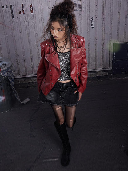 FULLTIDE Soft Cotton Black A Line Short Flattering Women Everyday Casual Mini Skirt