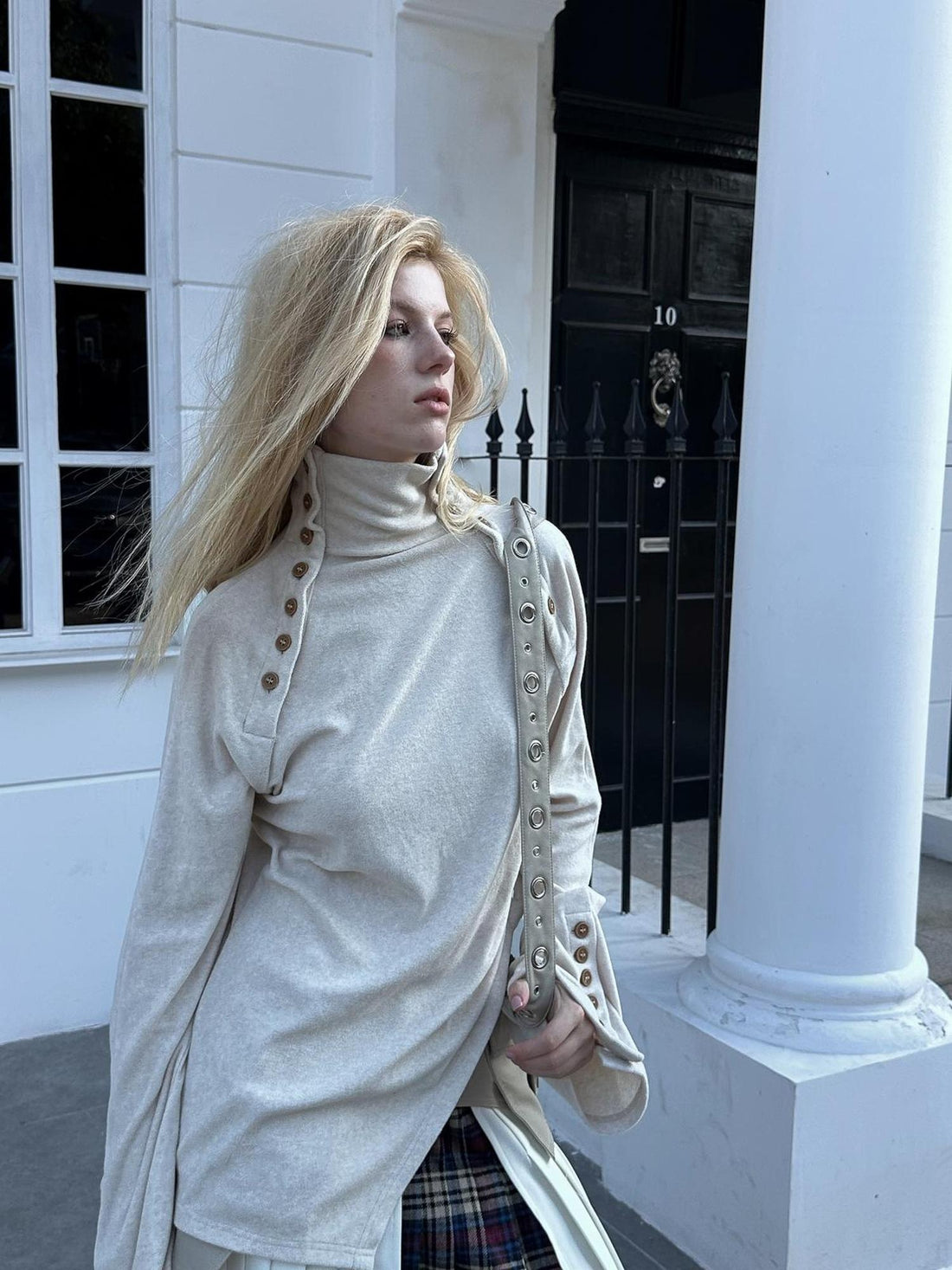 FULLTIDE Soft Sheep Wool Sleeveless Commuter Knit Women Regular Fit T-Shirt