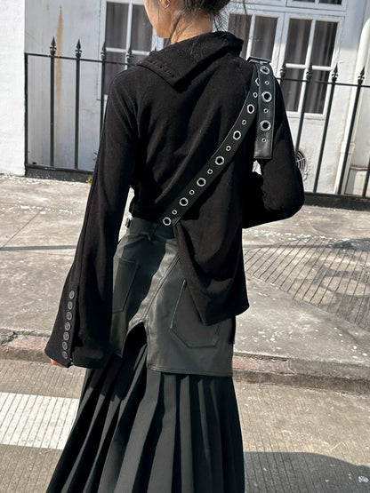 FULLTIDE Soft Sheep Wool Sleeveless Commuter Knit Women Regular Fit T-Shirt