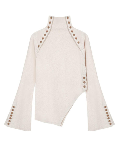 FULLTIDE Soft Sheep Wool Sleeveless Commuter Knit Women Regular Fit T-Shirt