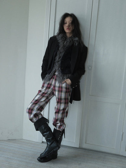 FULLTIDE Ultra Soft Mink Plush Street Style Lapel Cardigan Women Long Sleeve Sweater