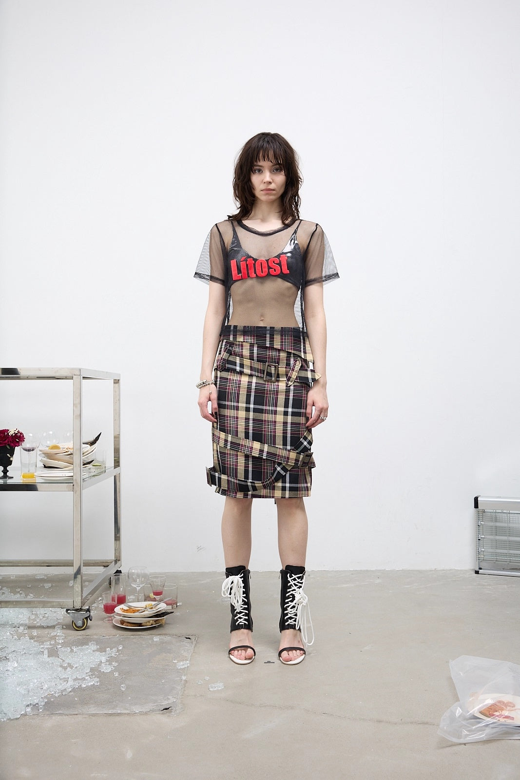 FULLTIDE_Versatile_100_Percent_Cotton_Plaid_A_Line_Midrise_Women_Casual_Midi_Skirt_MISSTT