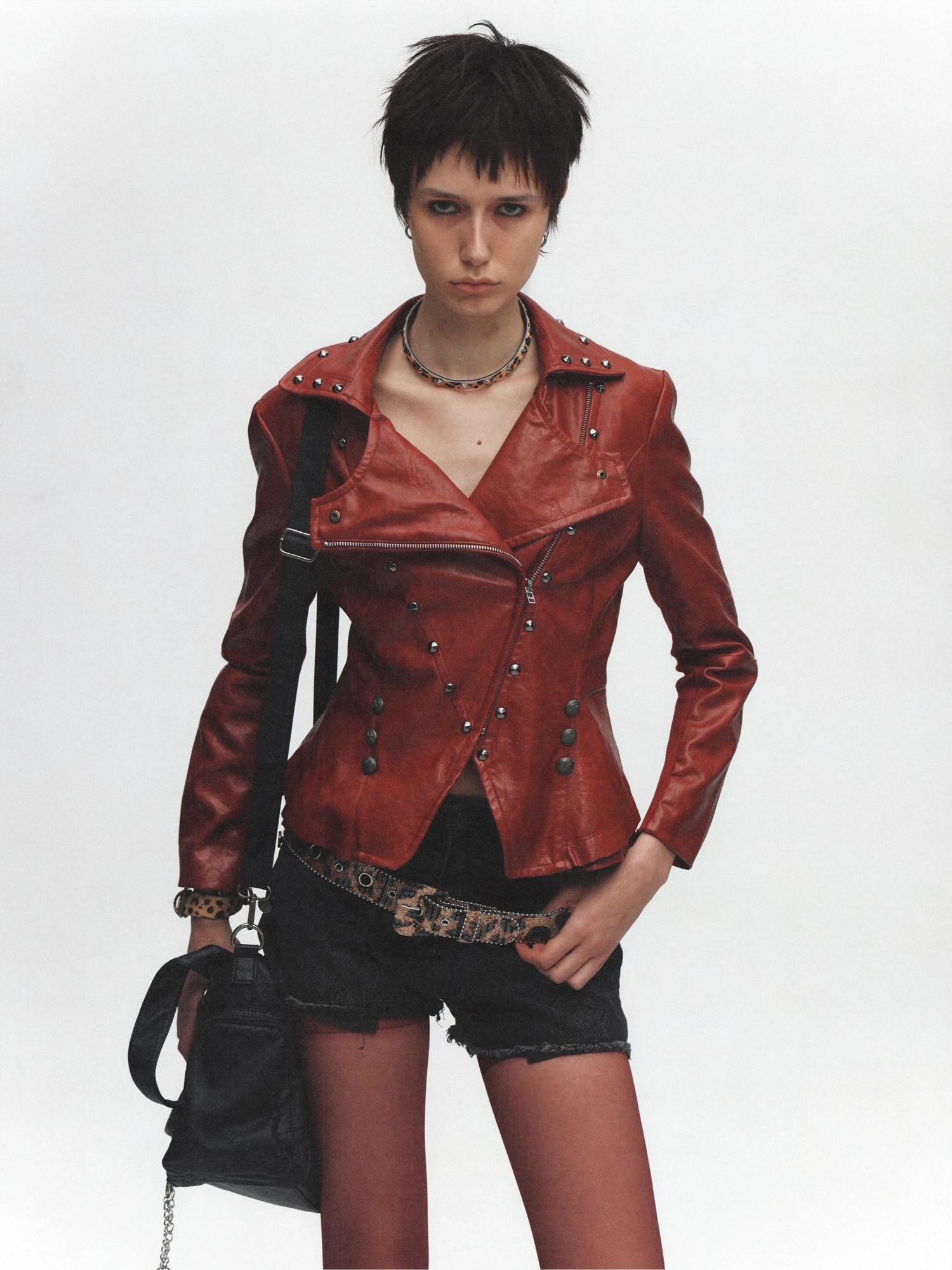 FULLTIDE Versatile Pu Leopard Print Waist Youth Unisex Fashion Accessory Belt