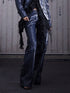 FULLTIDE_Wine_Red_Studded_Punk_Slim_Short_Notched_Lapel_Zipper_Women&