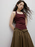 FUSSED_Adjustable_Slim_Fit_Ribbed_Vest_With_Asymmetric_Hem_MISSTT