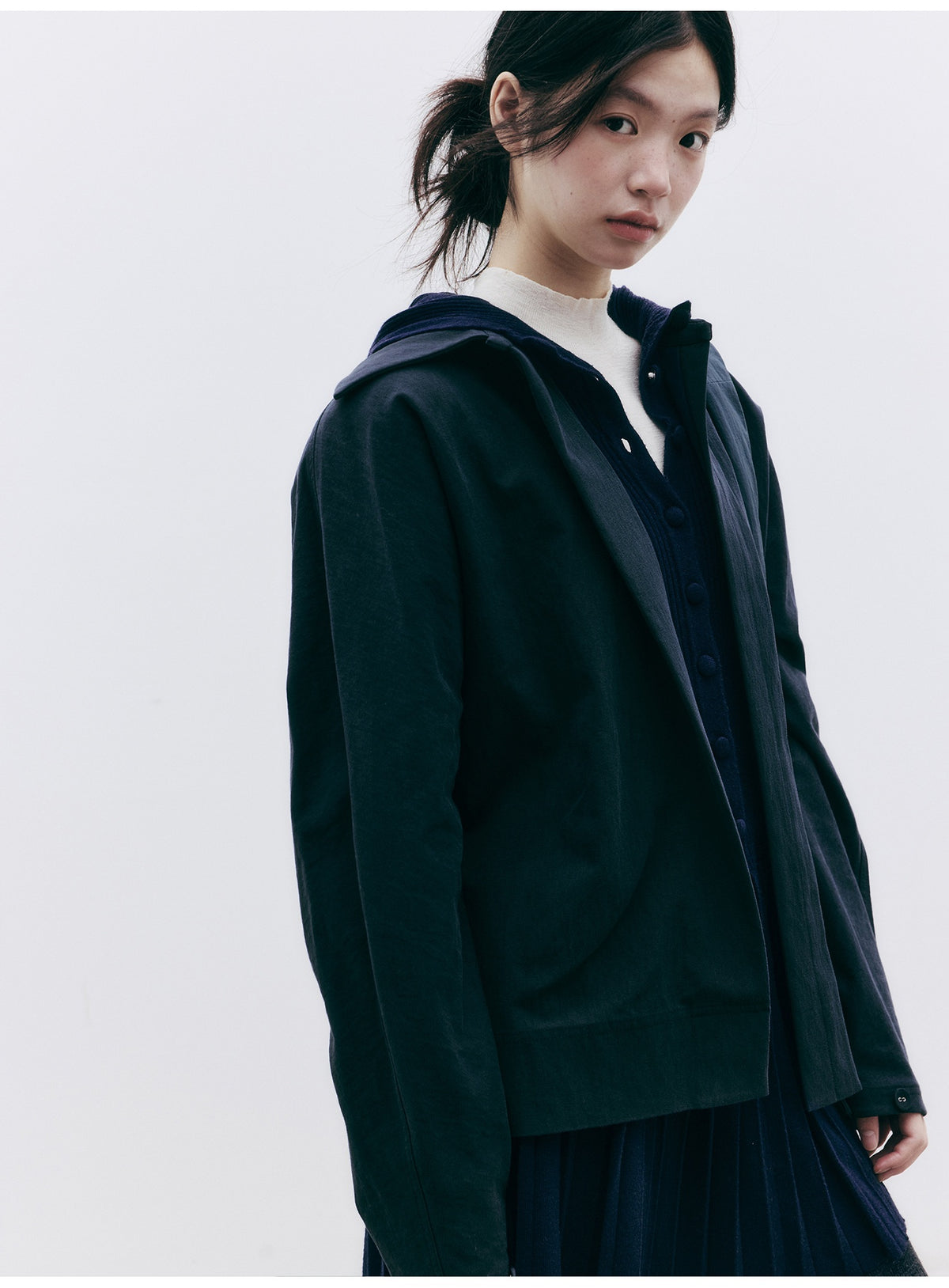 FUSSED_Asymmetric_Collar_Raglan_Sleeve_Cotton_Women&