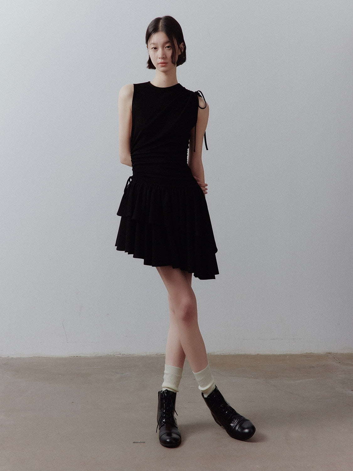 FUSSED_Asymmetric_Deconstructed_Pleated_Aline_Women&
