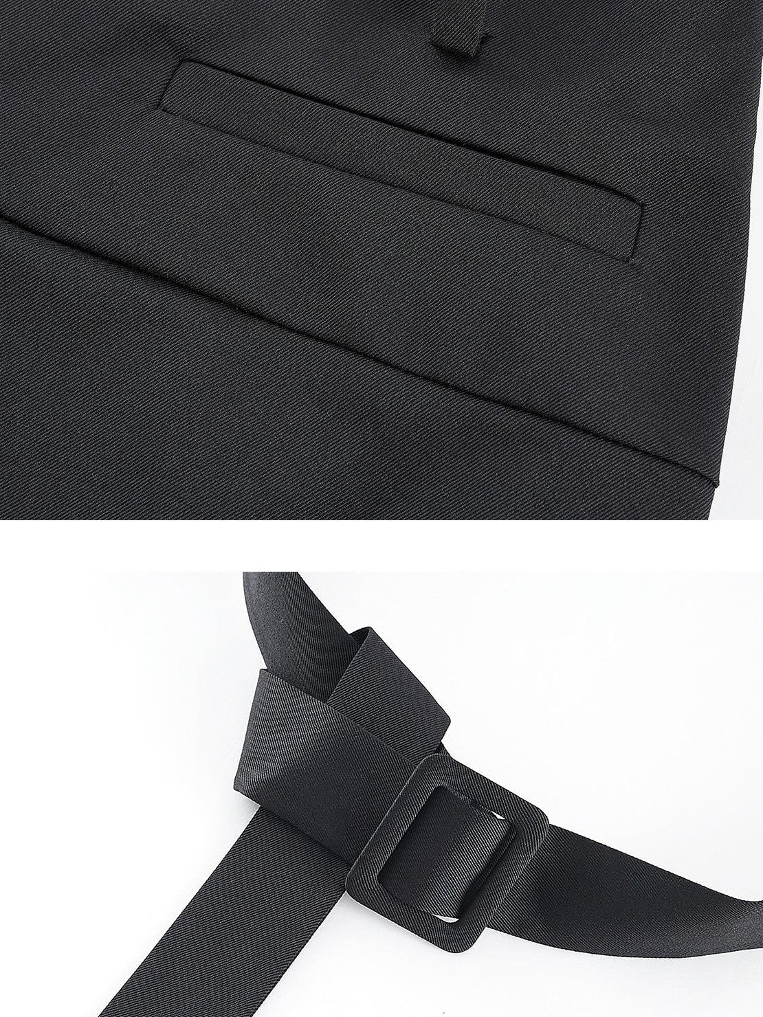 FUSSED Asymmetric Pleated A Line Women&
