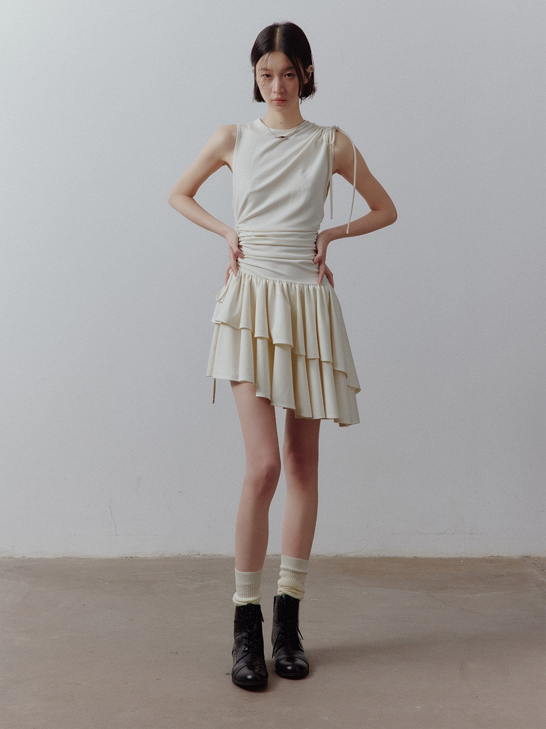FUSSED_Asymmetrical_Pleated_Knit_Women&