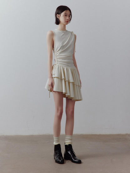 FUSSED Asymmetrical Pleated Knit Women&