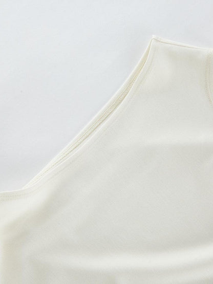 FUSSED Asymmetrical Pleated Knit Women&