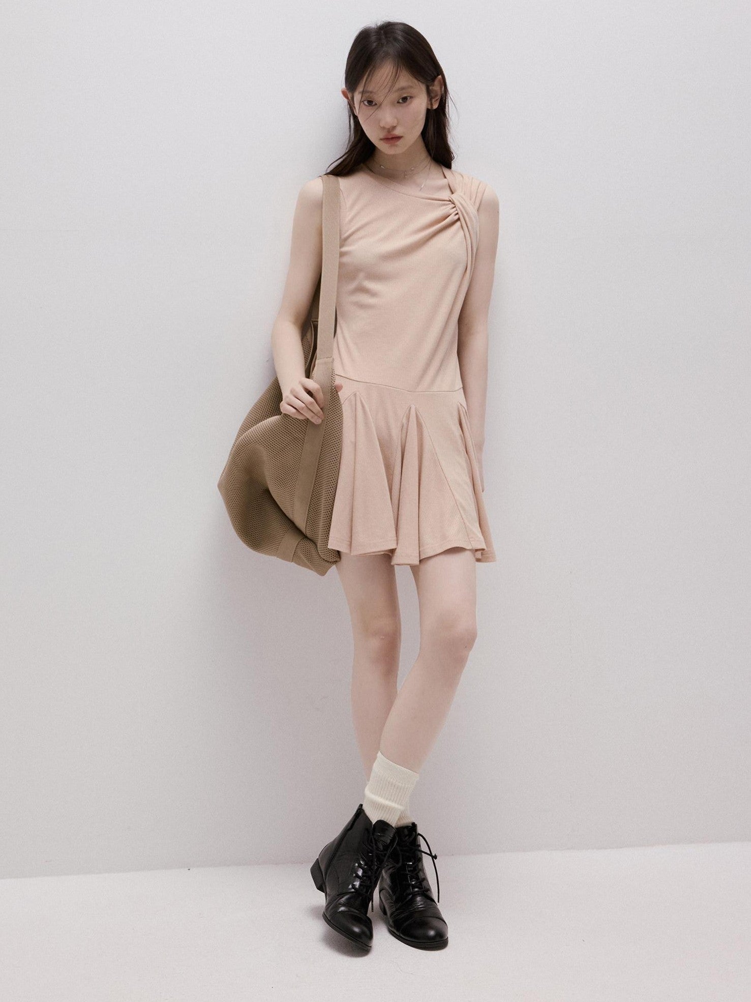 FUSSED Ballet Deconstructed Patchwork Ruching Women&