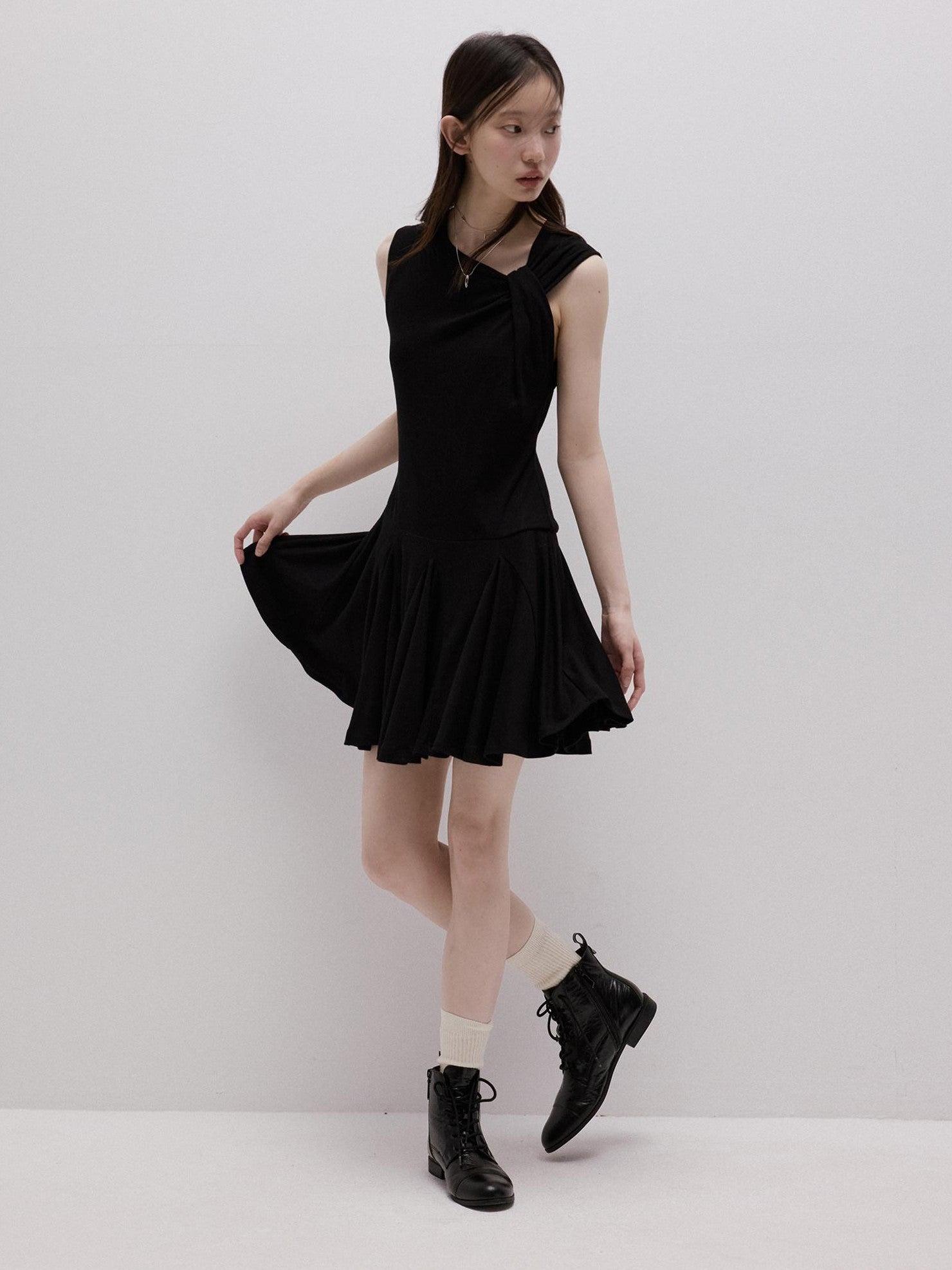 FUSSED Ballet Deconstructed Patchwork Ruching Women&