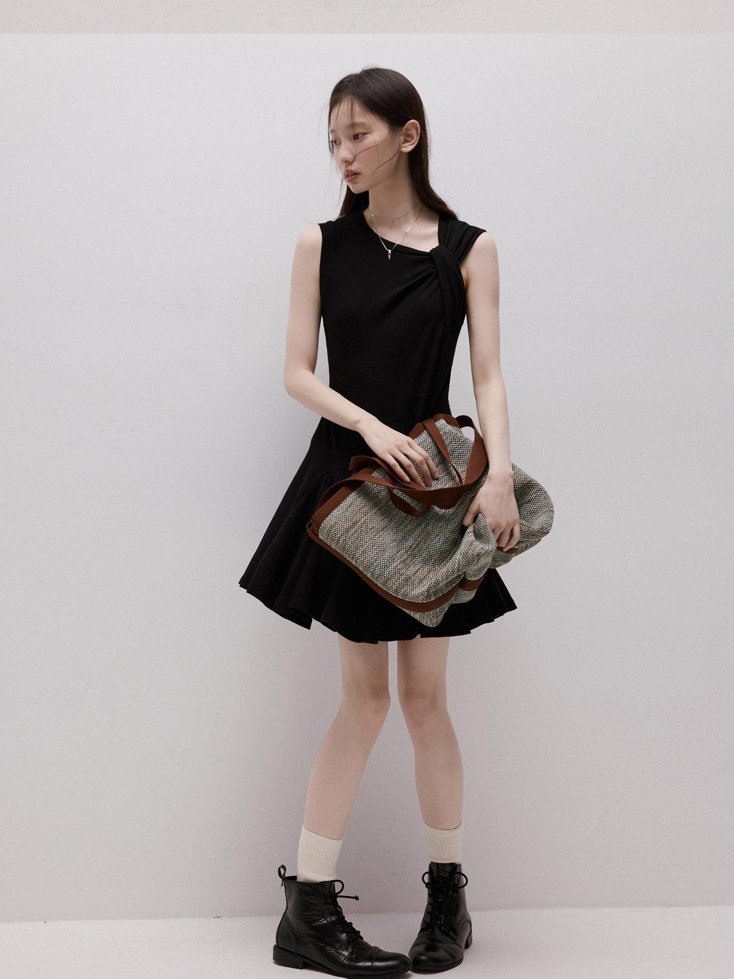 FUSSED Ballet Deconstructed Patchwork Ruching Women&