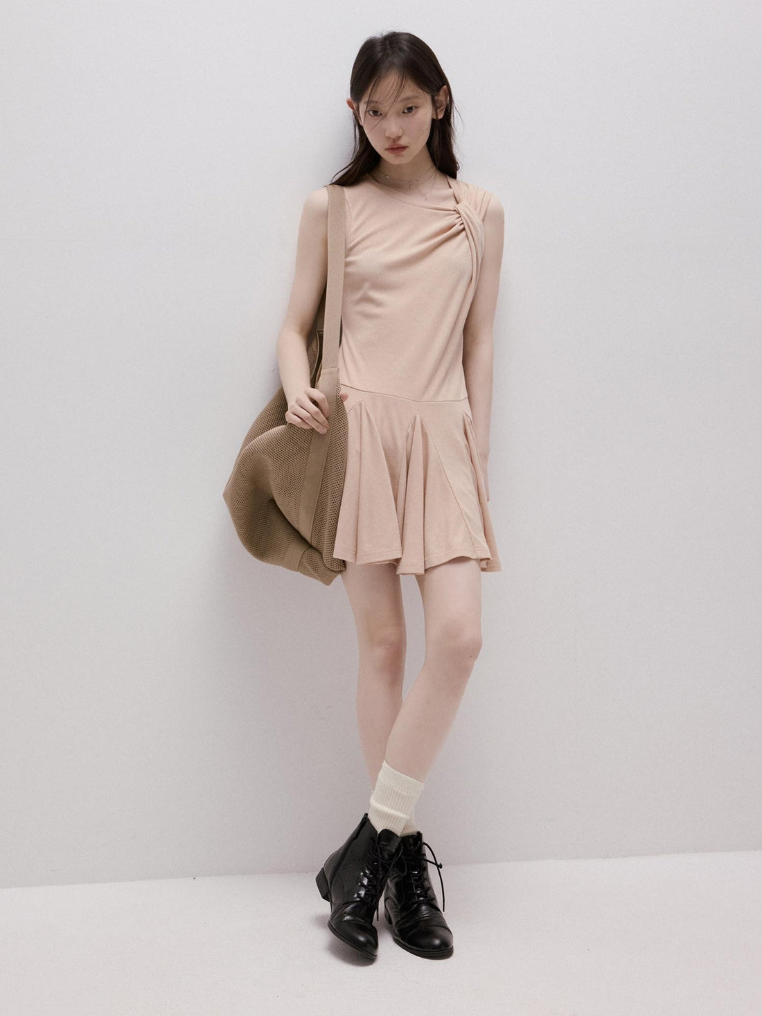FUSSED Ballet Deconstructed Patchwork Ruching Women&