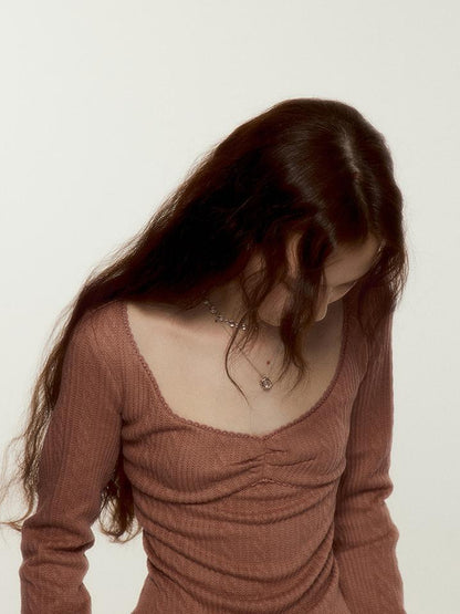 FUSSED Ballet Lace Knit Top In Three Colors