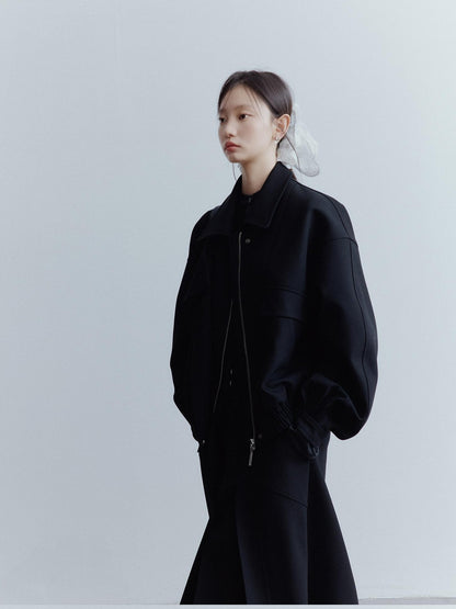 FUSSED Black Architectural Deconstructed Oversized Vintage Women&