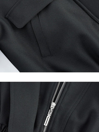 FUSSED Black Architectural Deconstructed Oversized Vintage Women&