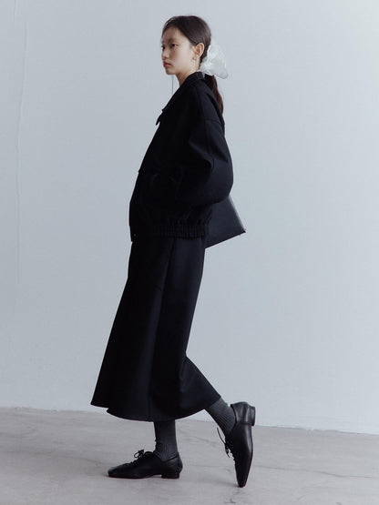 FUSSED Black Architectural Deconstructed Oversized Vintage Women&