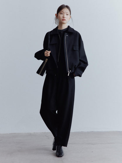 FUSSED Black Architectural Deconstructed Oversized Vintage Women&