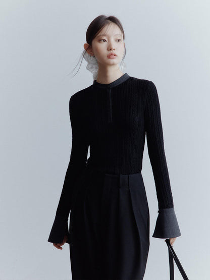 FUSSED Black Cocoon Relaxed Dandy Scholarly Artistic Women&